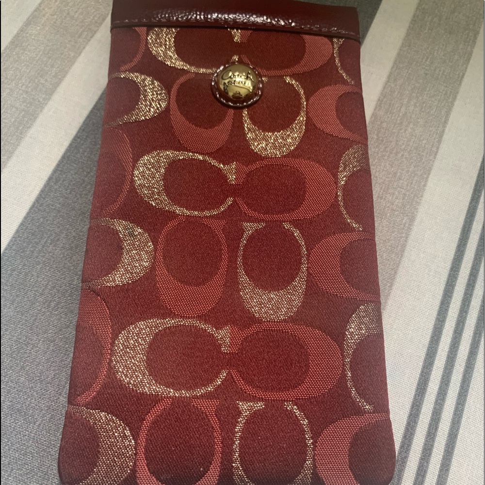 Authentic Coach Glass Holder
